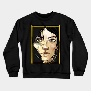 portrait design Crewneck Sweatshirt